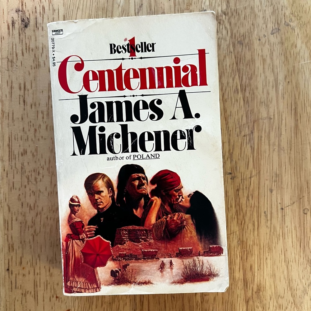 James A. Michener’s Centennial Paperback